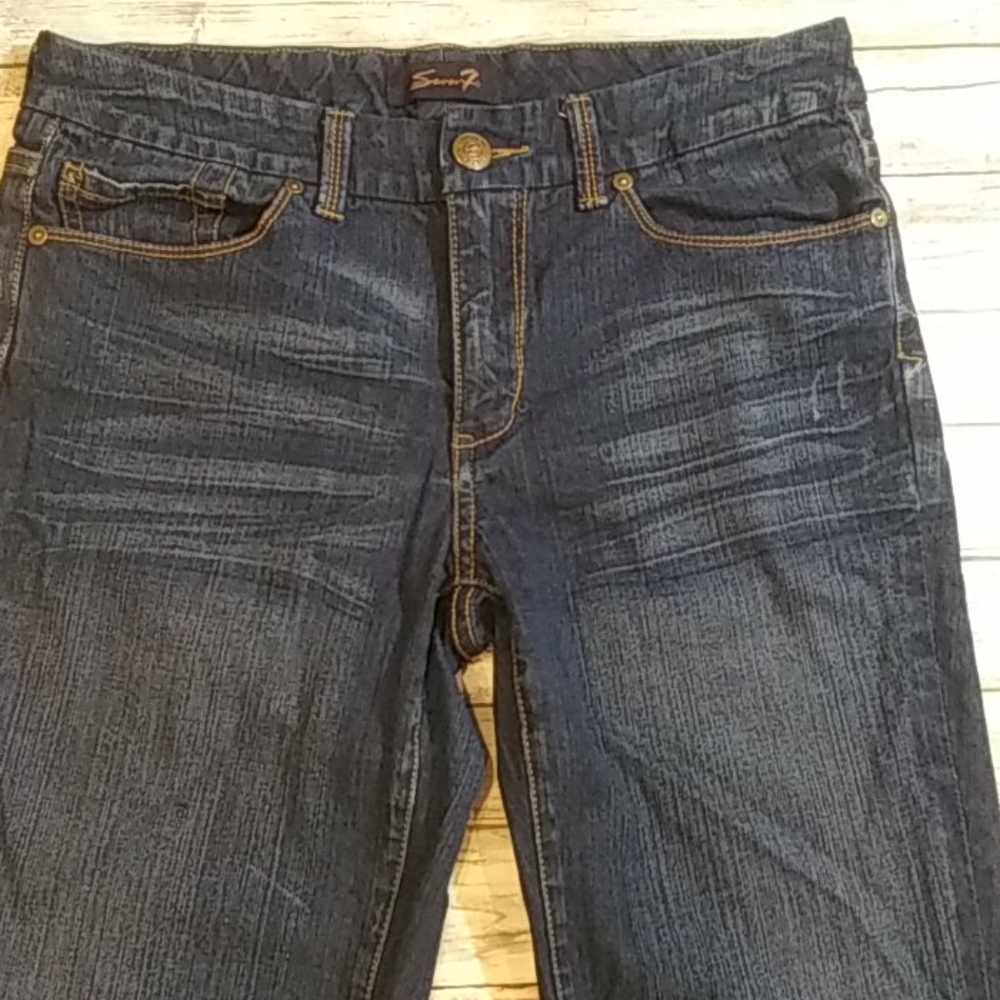 Seven 7 Jeans sz 8 - Picture 6 of 8